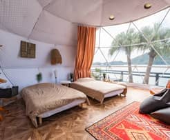 九州 宮崎 グランピング ドームテント