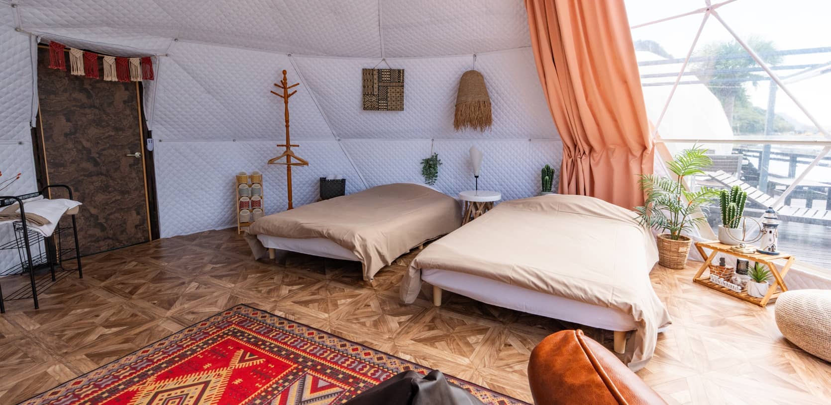 九州 宮崎 グランピング ドームテント